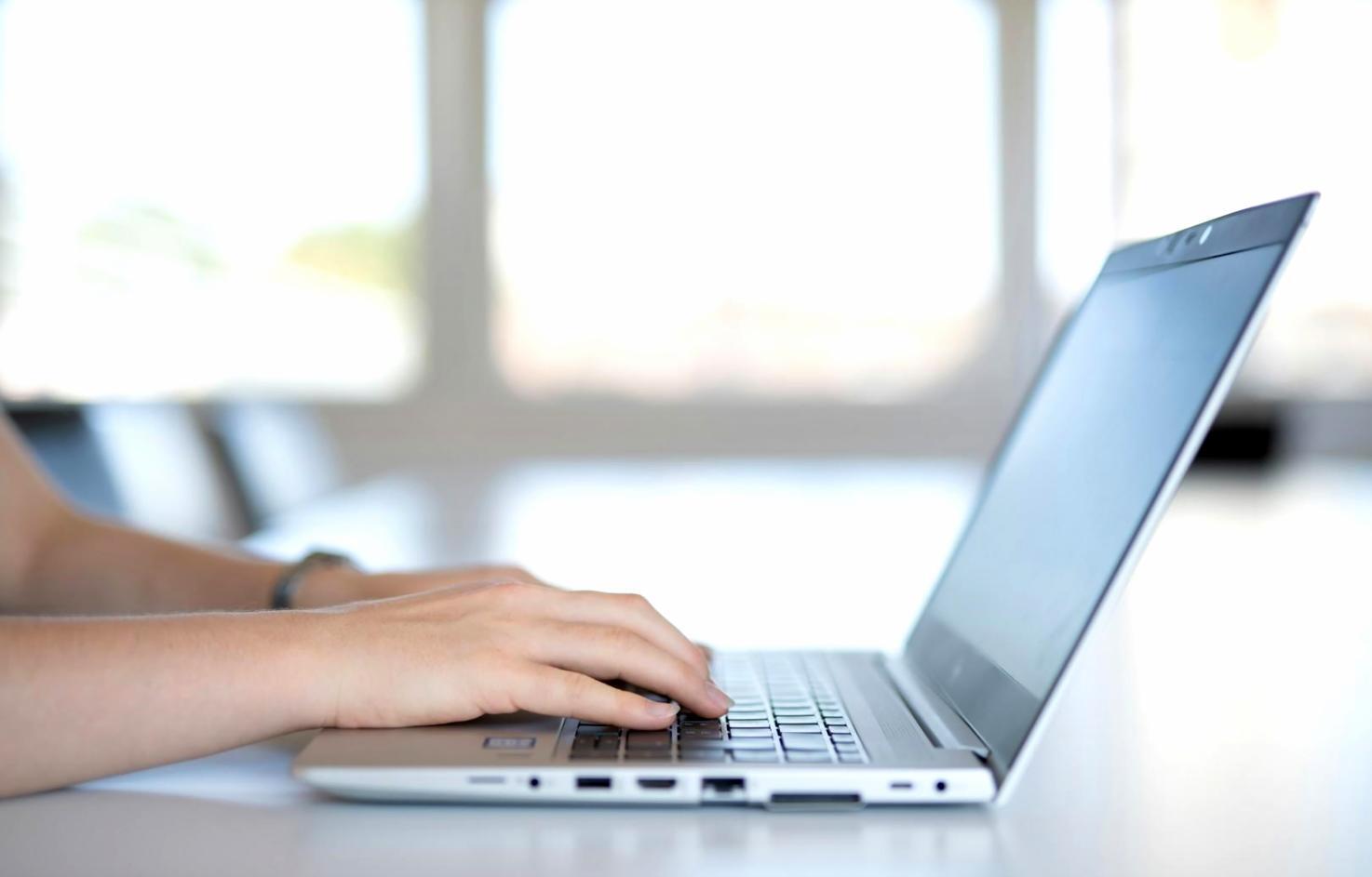 Investment planning workspace showing educational materials and financial documents